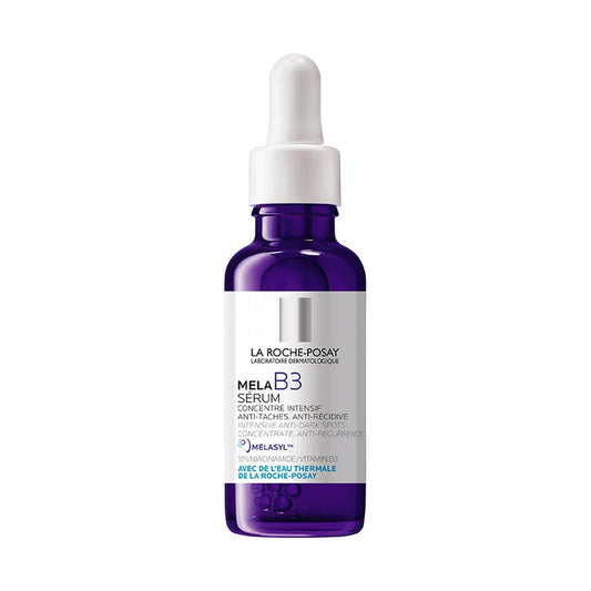 La Roche-Posay Mela B3 Serum bottle on a white background